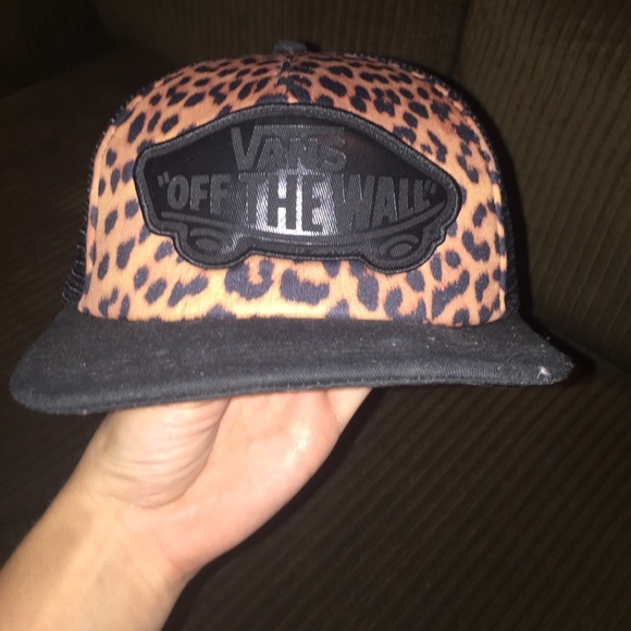 Cheetah print Vans SnapBack.