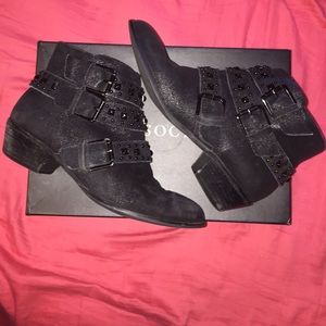 Sole Society Black Bootie