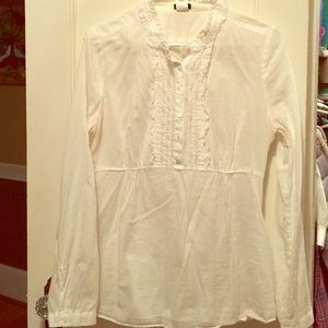 White long sleeve blouse