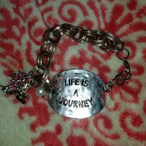 "Life is a journey" bracelet