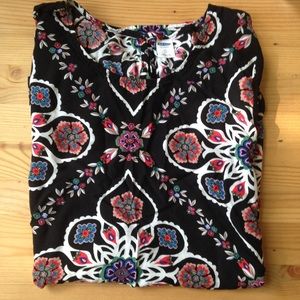 Boho Patterned Old Navy Top