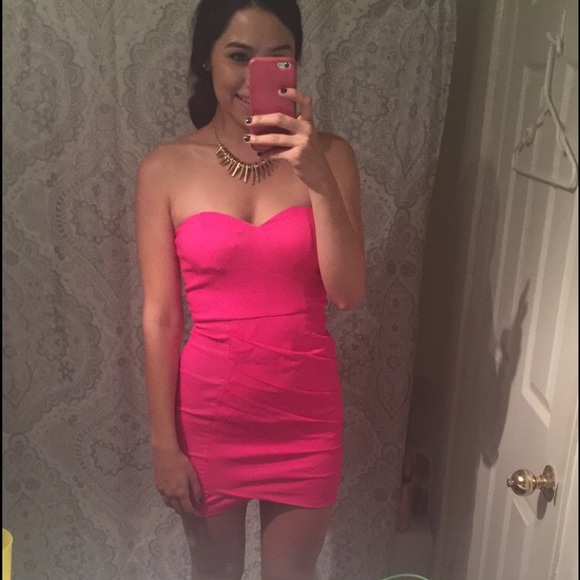 Pink dress