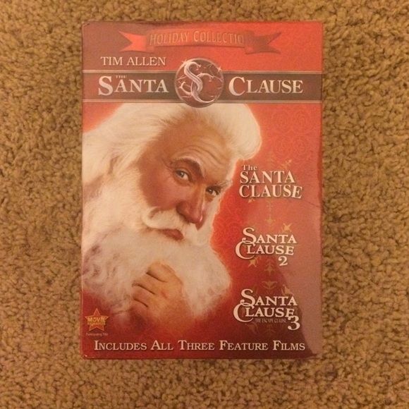 All 3 "Santa Clause" movies (holiday collection)