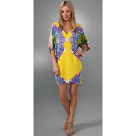Tibi Dresses & Skirts - Tibi Calla Lily V Neck Dress