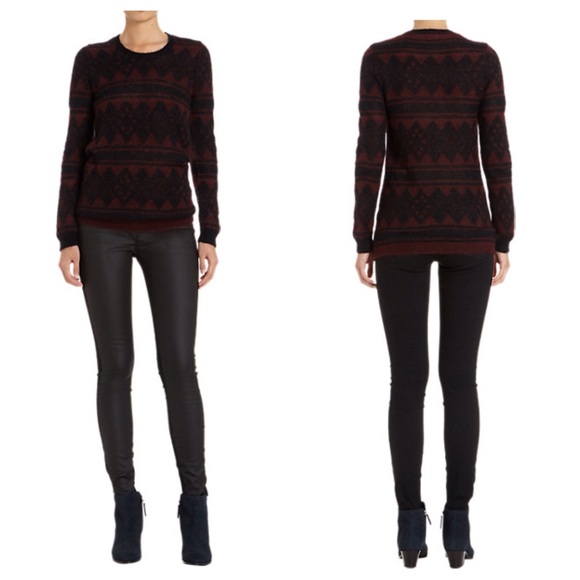 3x1 Coated Contrast Black Jeans NWT - Picture 2 of 4