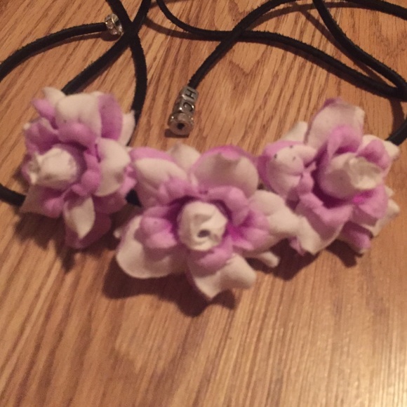 Flower head band