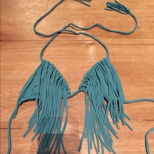 Indah Fringe bikini top