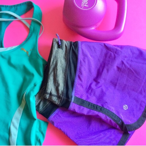 Final price drop Lululemon shorts purple! Size 6