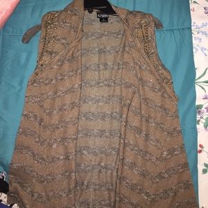 Studded vest from buckle