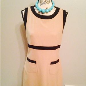 Forever 21 Tan/Black Dresss