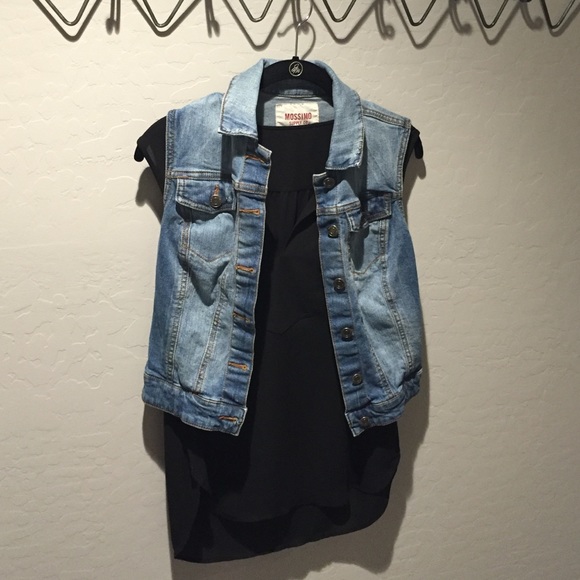 Mossimo jean vest