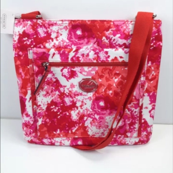 Coach F31963 Floral Getaway Crossbody Handbag