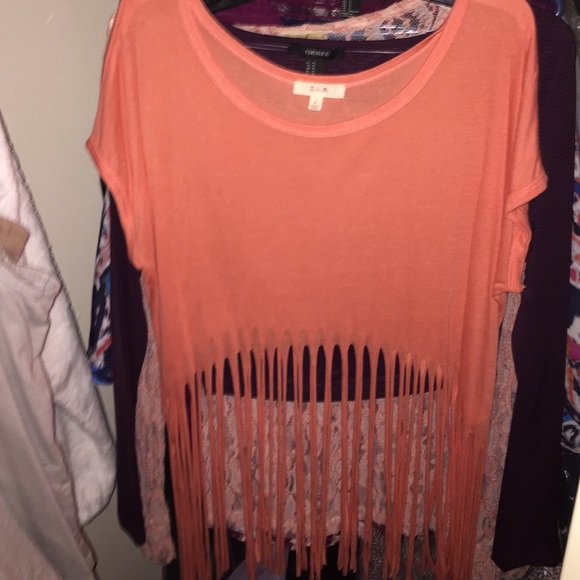 Fringe crop top!