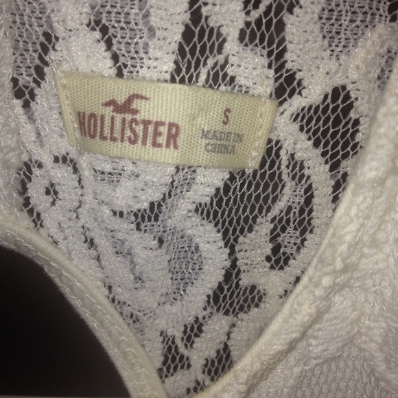 SOLD White Lacey dress - Picture 3 of 3