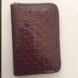 Purple patent agenda cover