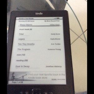 Amazon kindle basic fourth generation.