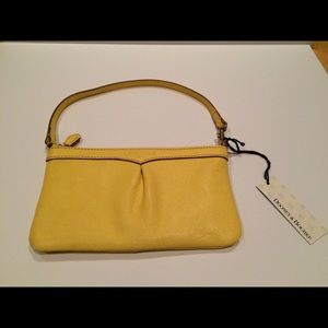 Dooney & Burke Yellow wristlet