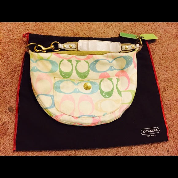 Authentic used coach bag