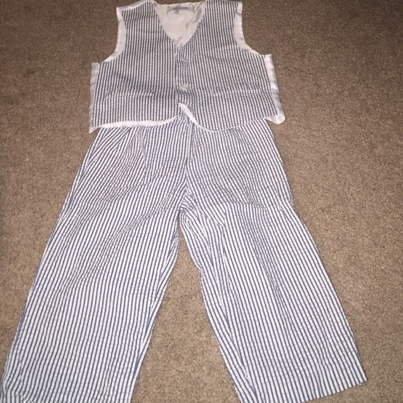 Seersucker set