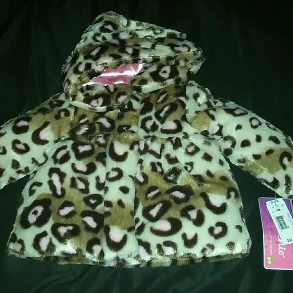 leopard print winter jacket 18m