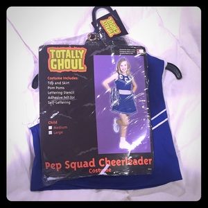 Children's cheerleader Halloween costume
