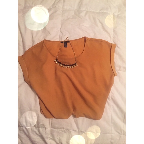 Mustard Yellow Blouse