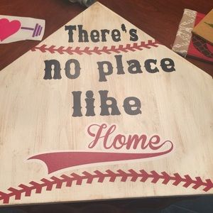 Custom baseball plate