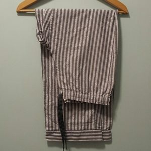 Victoria secret  pajama  bottom  stripes Large
