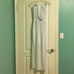 White maxi-dress from Mossimo Target size XS