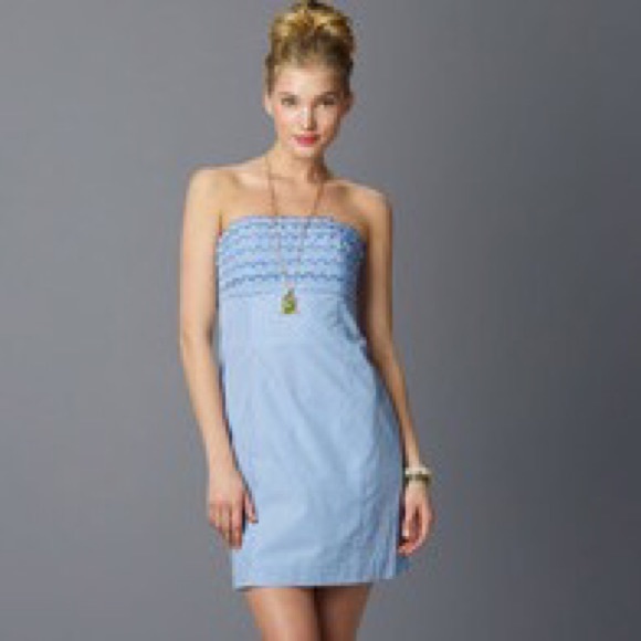 [Lilly Pulitzer] Blue Franco Dress, Sz 8