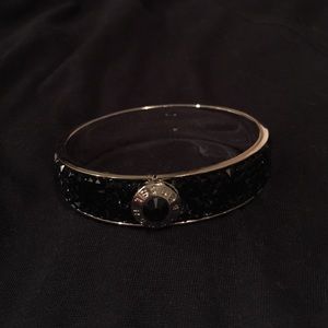 Henri Bendel Black Stone Bangle
