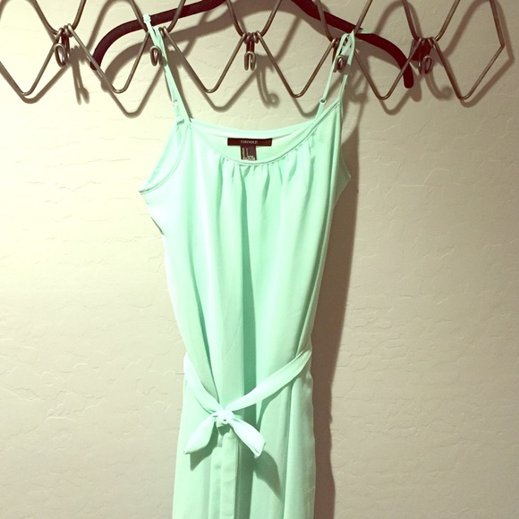 Mint maxi dress