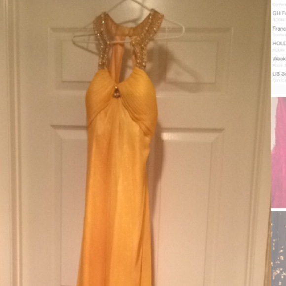 Aqua Dresses & Skirts - Yellow Aqua Dress