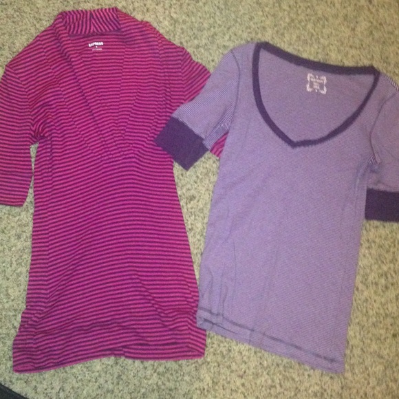 💕Purple stripes bundle