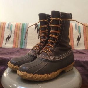 LL BEAN BOOTS RARE VINTAGE SZ8 woman's