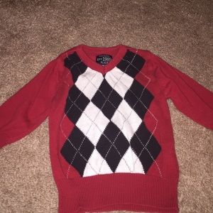 Children's Place v-neck sweater