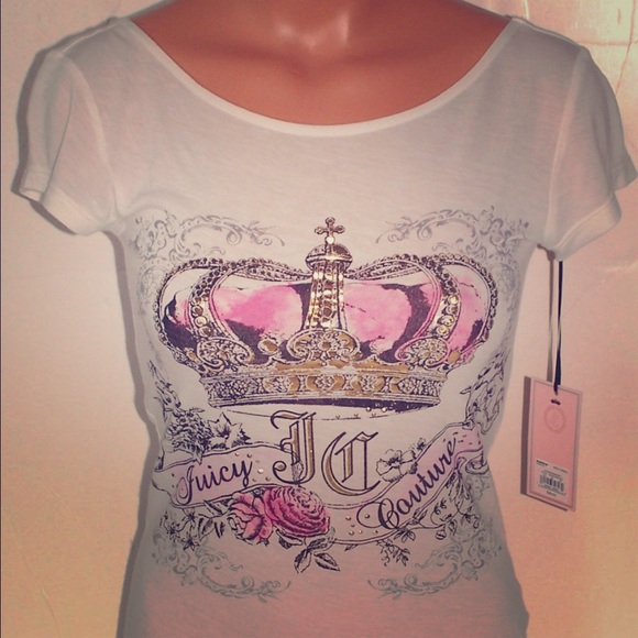 Rustic juicy couture scoop neck tee 💋
