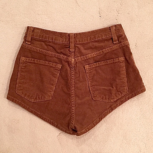 NWOT! Corduroy High-Waisted Shorts - Picture 2 of 4