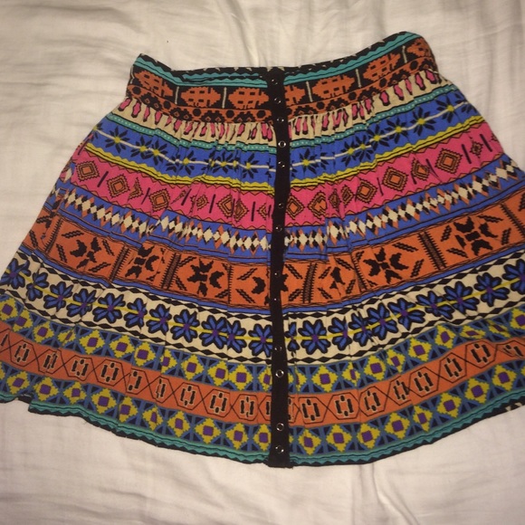 Forever 21 tribal skirt