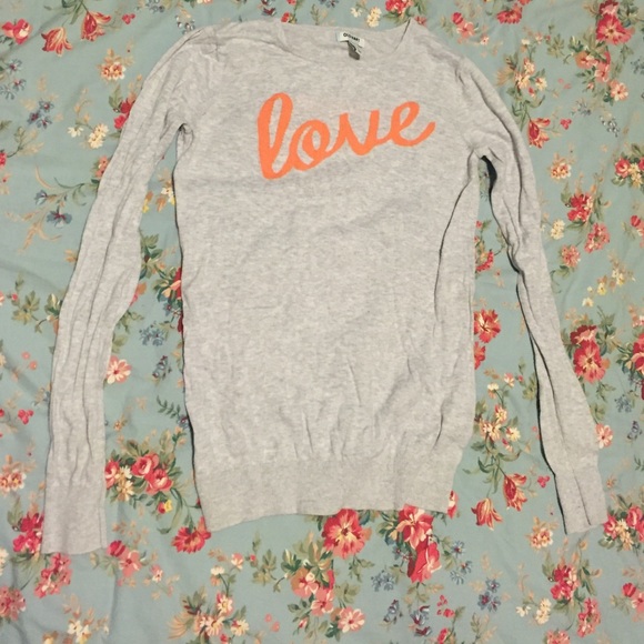LOVE sweater from Old Navy