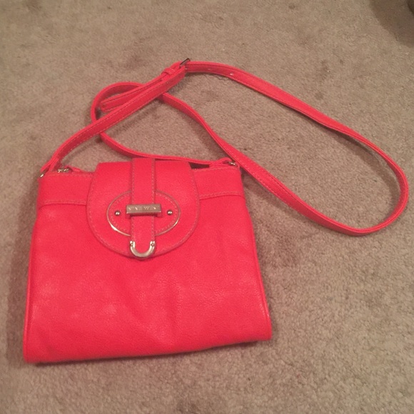 Red Nine West Crossbody Bag