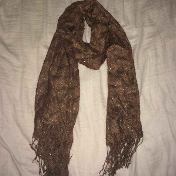 Brown scarf