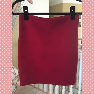 🎈SOLD🎈Bodycon Elastic Skirt