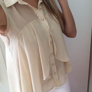 Beige blouse