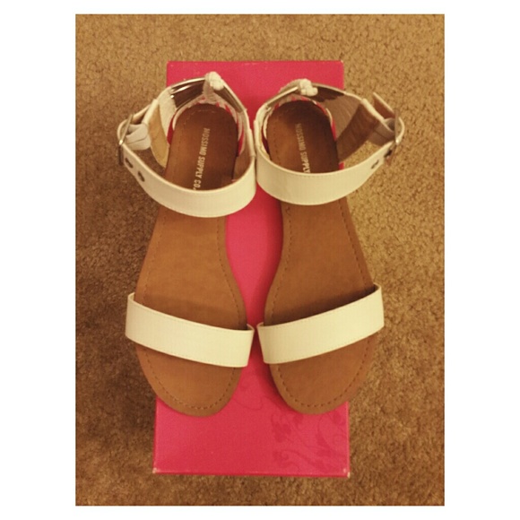 White Sandals
