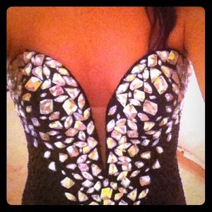 Prom dress . Worn once .