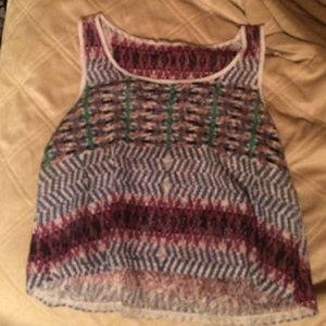 Crochet tank top