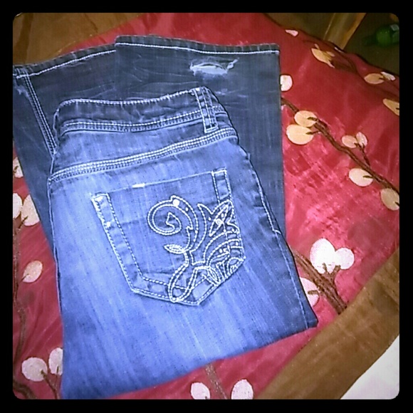 Gently Used Very Nice Cute DECREE Jeans - Picture 1 of 4