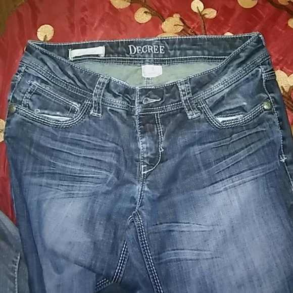 Gently Used Very Nice Cute DECREE Jeans - Picture 2 of 4