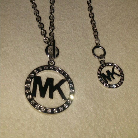 Mk necklace and bracelet